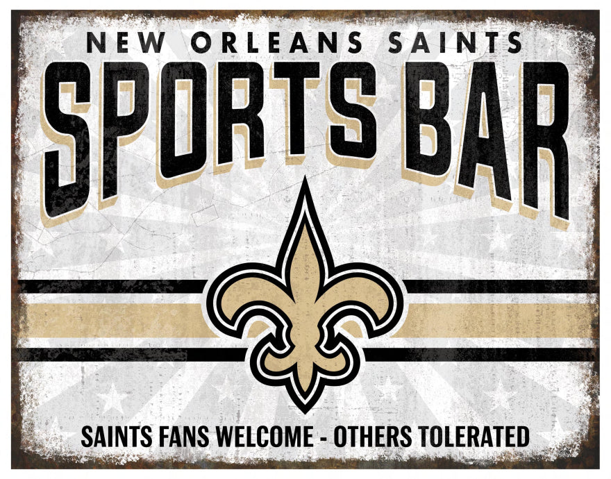 Saints Team Sports Bar Sign