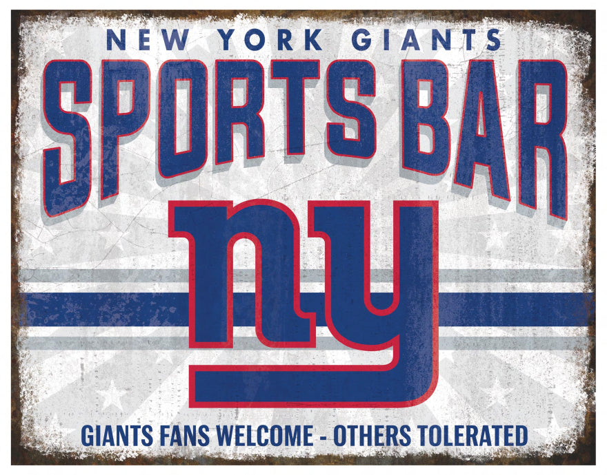 Giants Team Sports Bar Sign