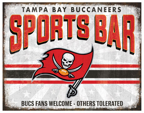 Buccaneers Team Sports Bar Sign