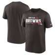 Browns Nike Team Shoutout T-shirt - Brown