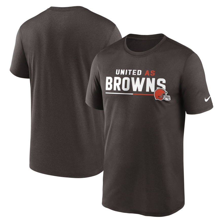 Browns Nike Team Shoutout T-shirt - Brown