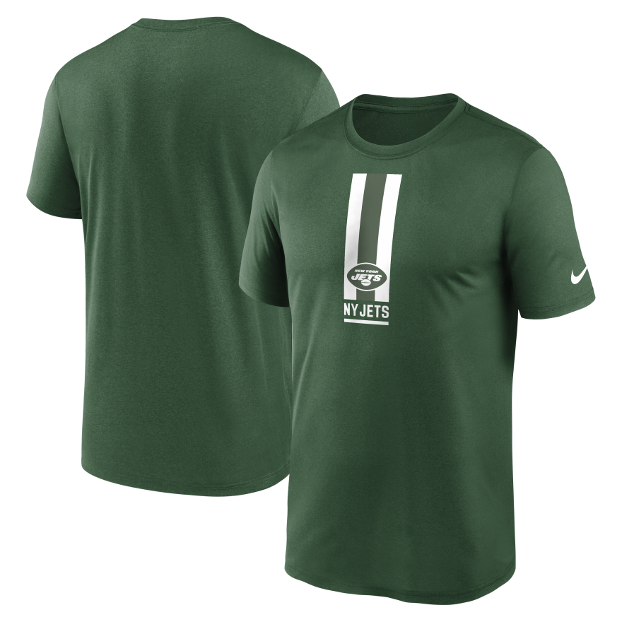 Jets Legend Vertical Split T-Shirt