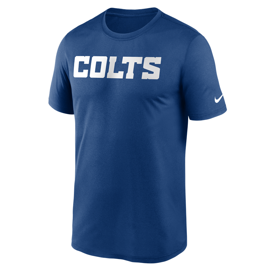 Colts Nike 2021 Wordmark Essential Performance T-Shirt