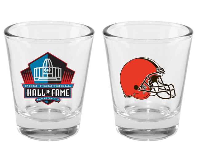 Browns Hall of Fame Shot Glass