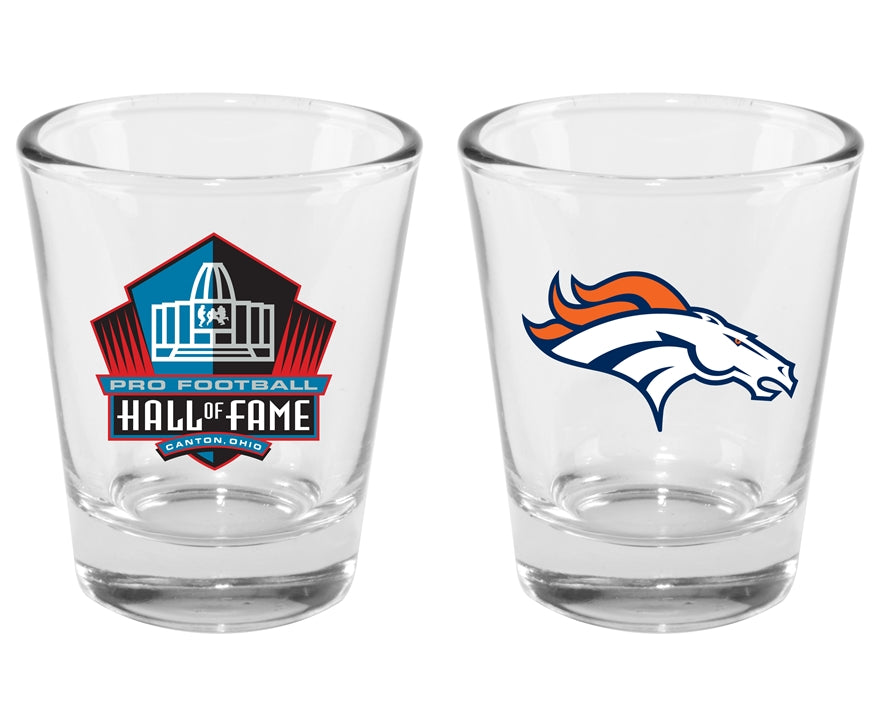 Broncos Hall of Fame Shot Glass