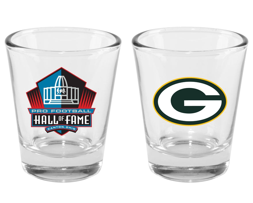 Packers Hall of Fame Shot Glass