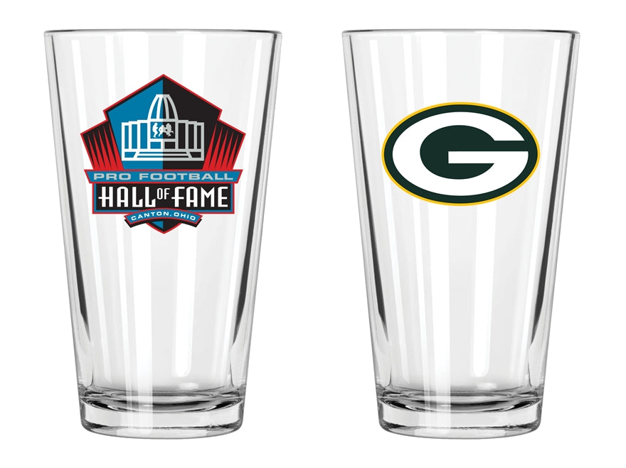 Packers Hall of Fame Pint Glass
