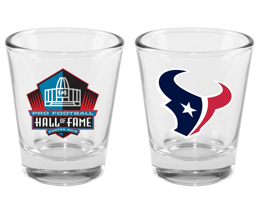 Texans Hall of Fame Shot Glass