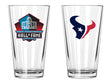 Texans Hall of Fame Pint Glass