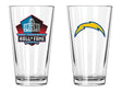Chargers Hall of Fame Pint Glass