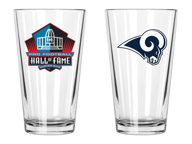 Rams Hall of Fame Pint Glass