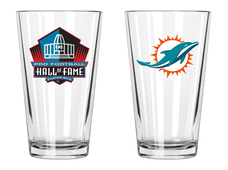 Dolphins Hall of Fame Pint Glass