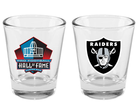 Raiders Hall of Fame Shot Glass