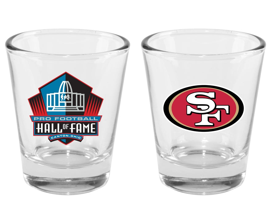 49ers Hall of Fame Shot Glass
