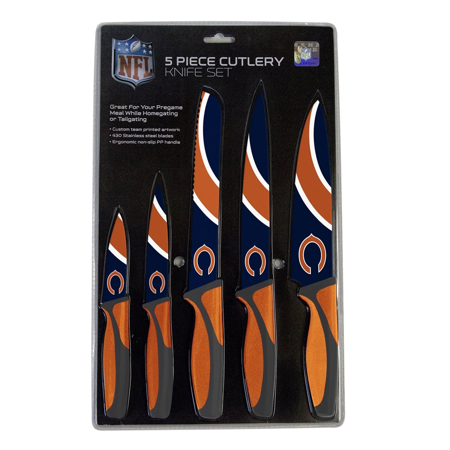 Bears 5-Piece Stainless Steel Cutlery Knife Set