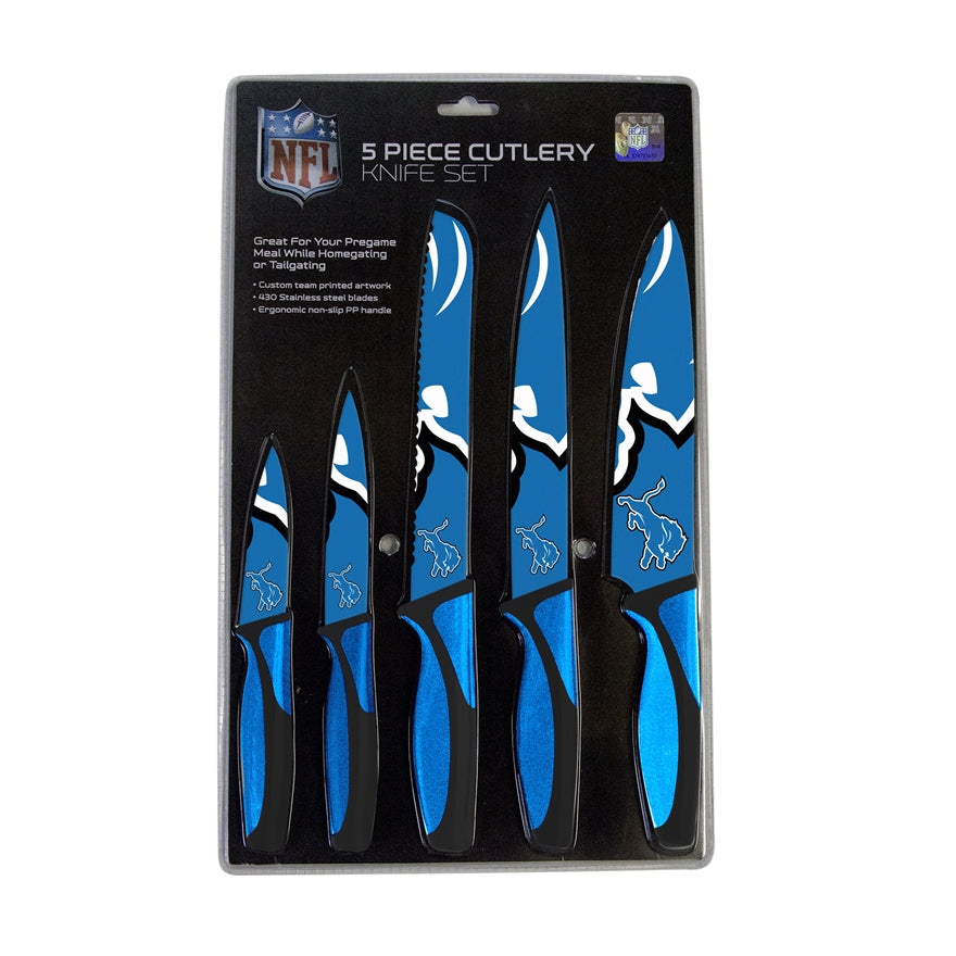 Lions 5-Piece Stainless Steel Cutlery Knife Set