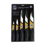 Packers 5-Piece Stainless Steel Cutlery Knife Set