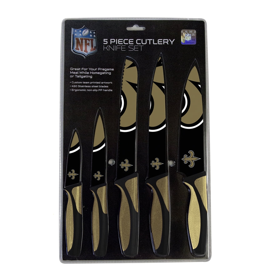 Saints 5-Piece Stainless Steel Cutlery Knife Set