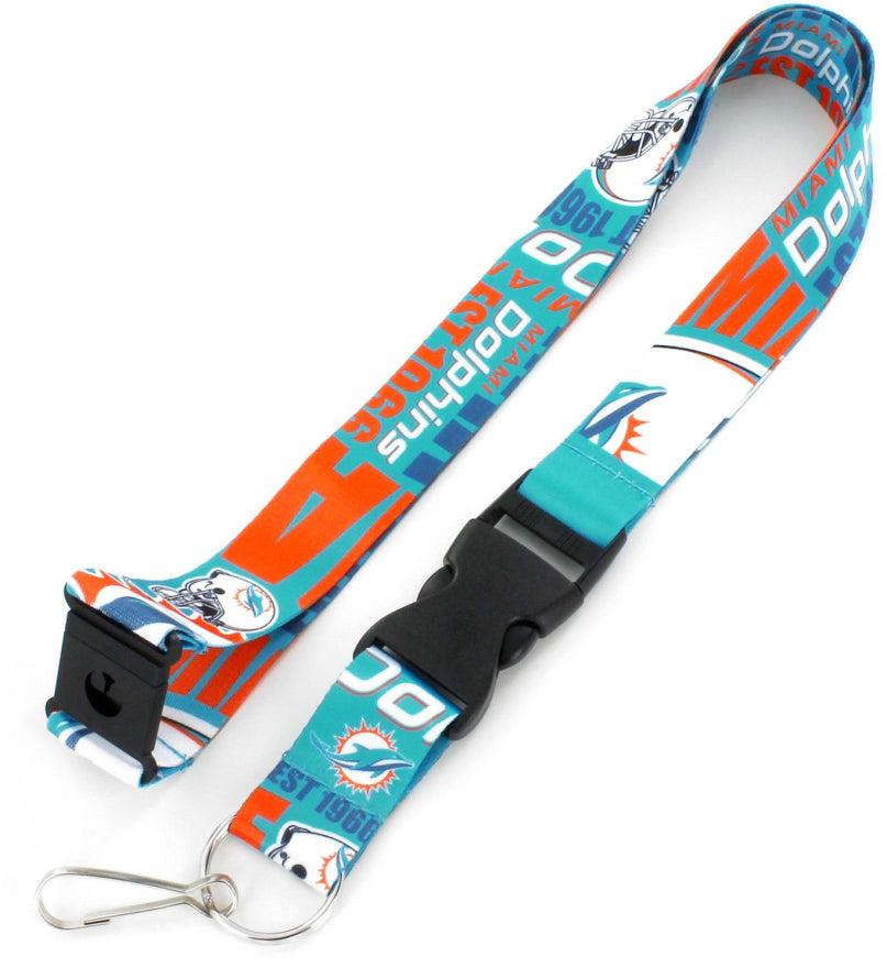 Dolphins Dynamic Lanyard – Pro Football Hall of Fame