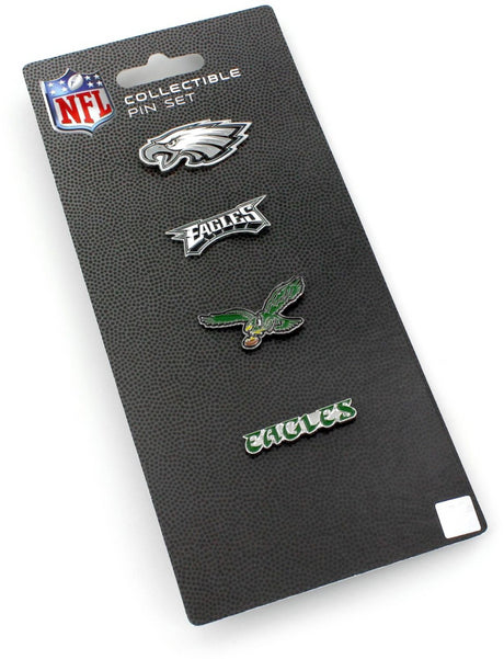 Eagles Logo Evolution 4-Pin Set