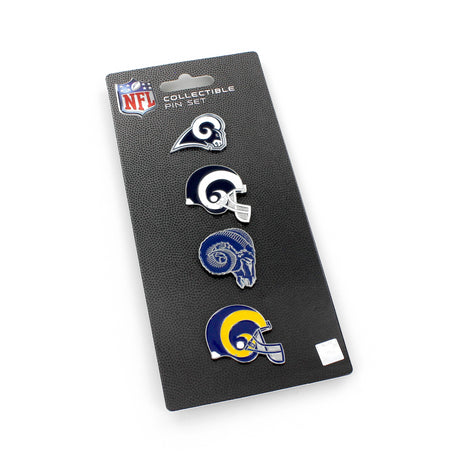 Rams Logo Evolution 4-Pin Set