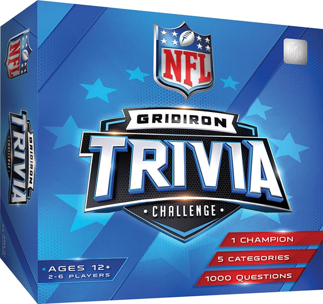 NFL Gridiron Trivia Challenge Board Game