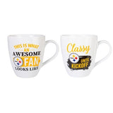 Steelers Cup O'Java Boxed Mug Set