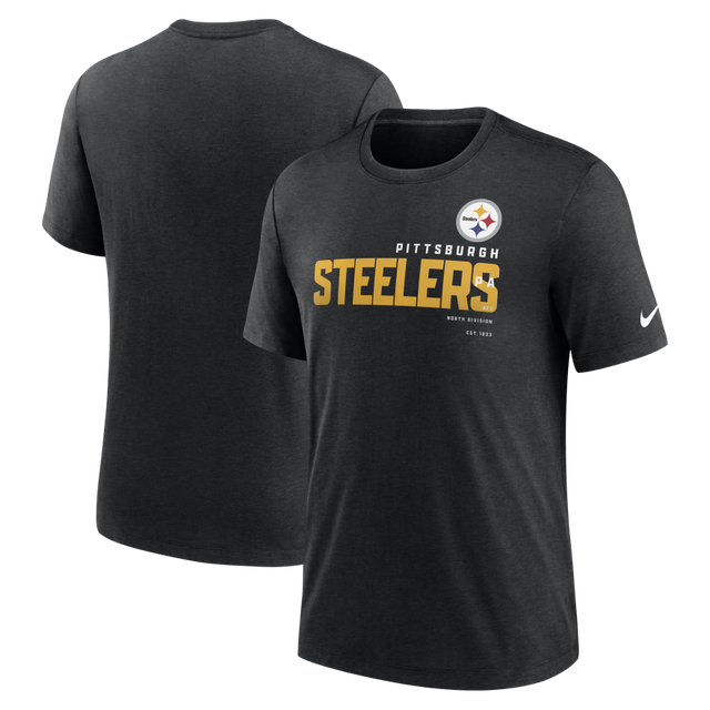 Steelers Nike Tri-Blend Team Name T-Shirt