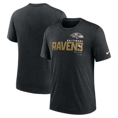 Ravens Nike Tri-Blend Team Name T-Shirt