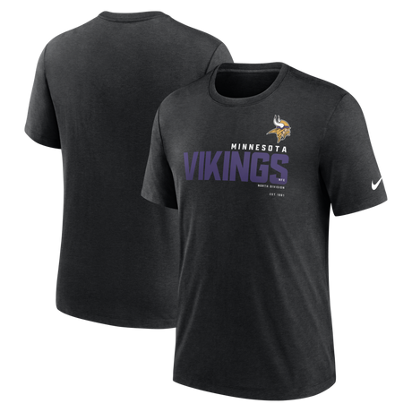 Vikings Nike Tri-Blend Team Name T-Shirt