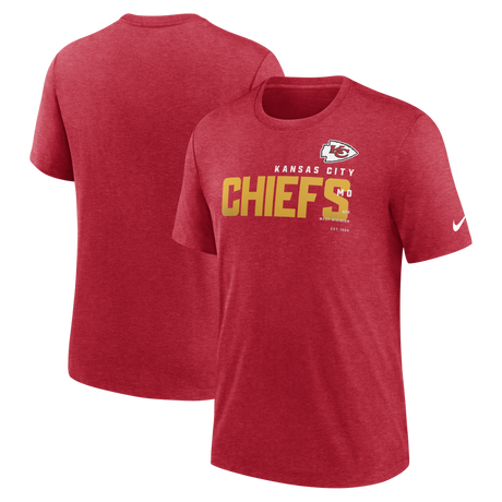 Chiefs Nike Tri-Blend Team Name T-Shirt