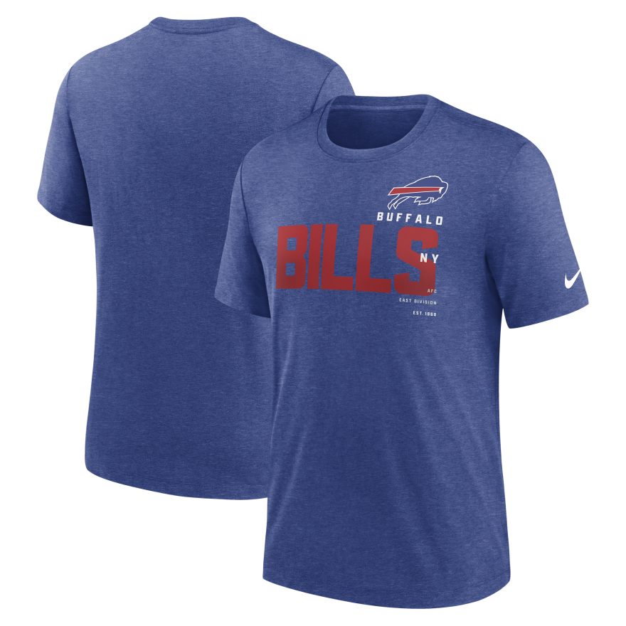 Bills Nike Tri-Blend Team Name T-Shirt