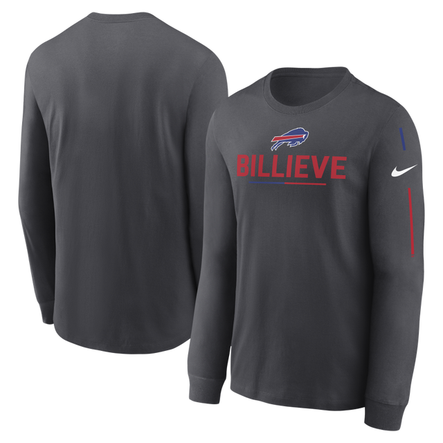 Bills Nike Team Slogan Long Sleeve T-Shirt