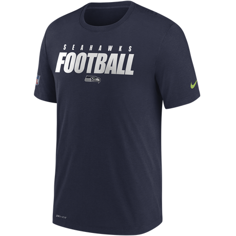 Seahawks Nike Dri-Fit Cotton Football All T-Shirt