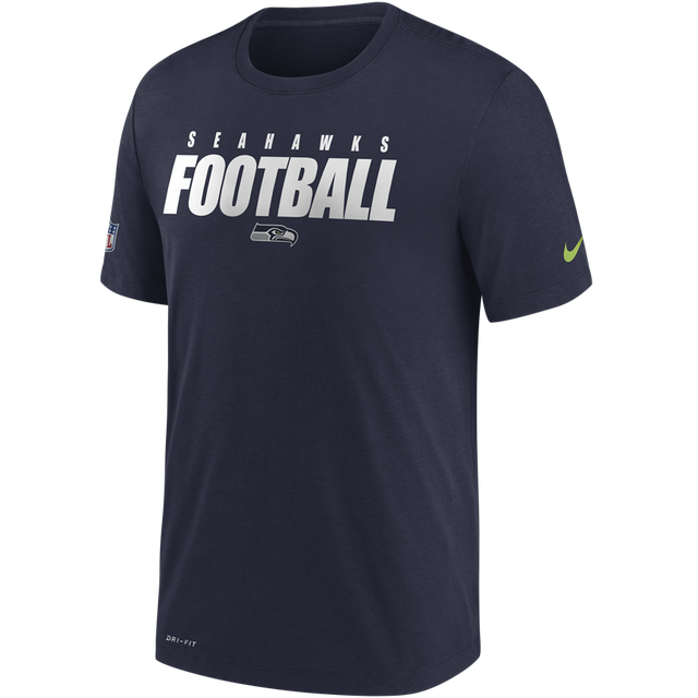 Seahawks Nike Dri-Fit Cotton Football All T-Shirt