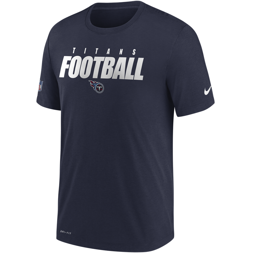 Titans Nike Dri-Fit Cotton Football All T-Shirt