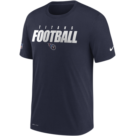 Titans Nike Dri-Fit Cotton Football All T-Shirt