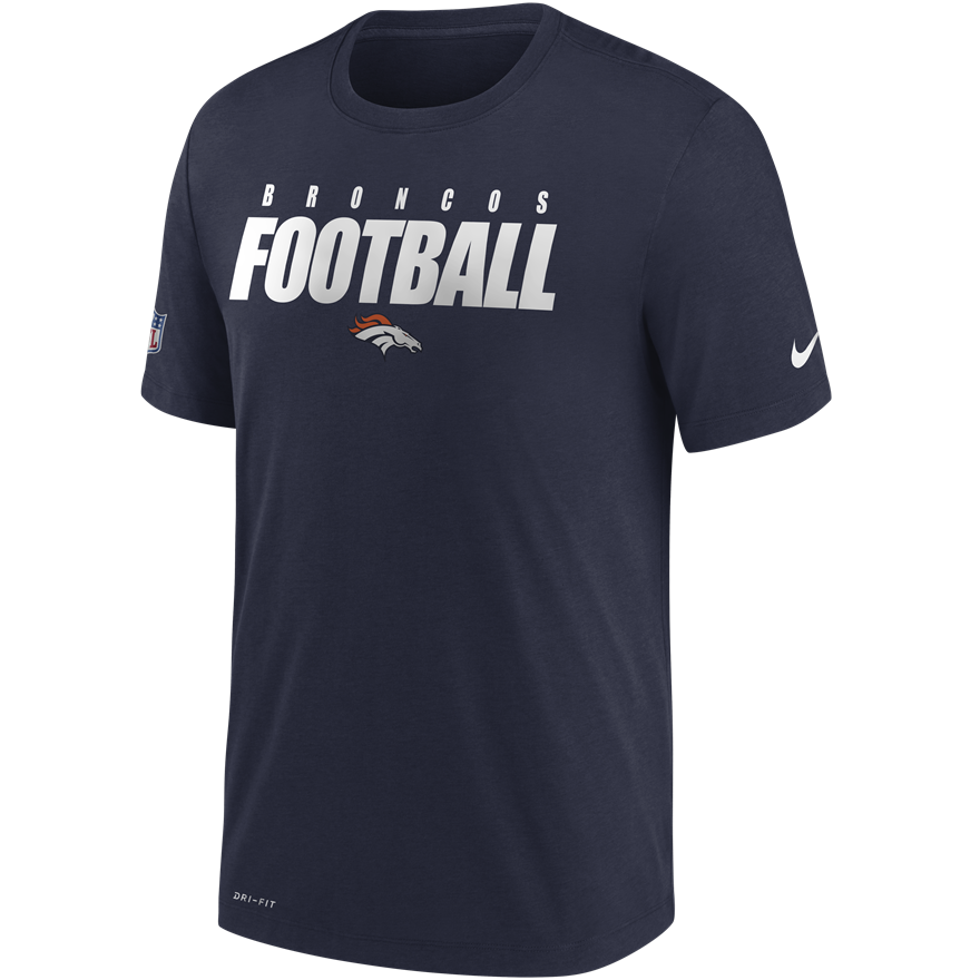 Broncos Nike Dri-Fit Cotton Football All T-Shirt