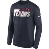 Texans Nike Legend Sideline Long-Sleeve T-shirt