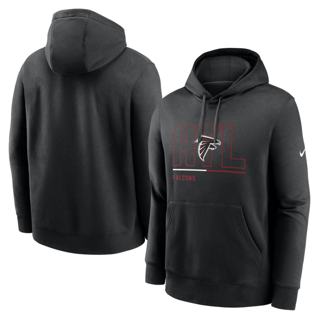 Falcons Nike City Code Club Fleece Pullover Hoodie