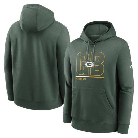 Packers Nike City Code Club Fleece Pullover Hoodie