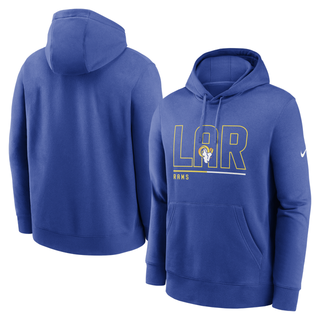 Rams Nike City Code Club Fleece Pullover Hoodie