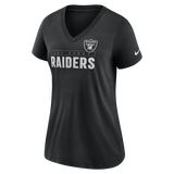 Raiders Women's Nike V-neck T-shirt