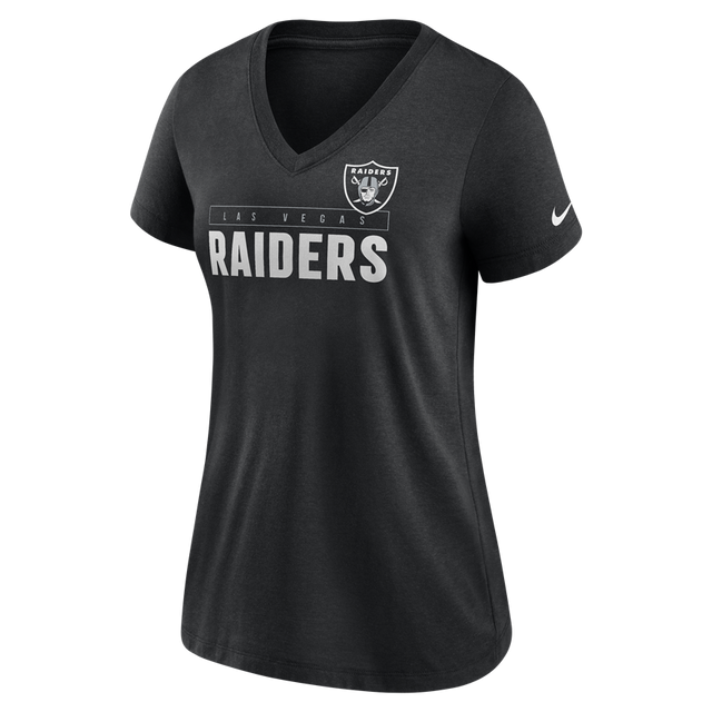 Raiders Women's Nike V-neck T-shirt