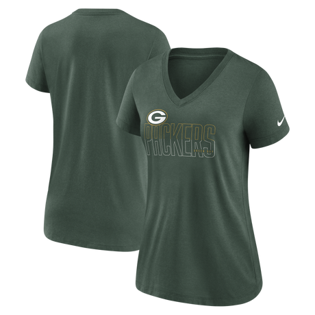 Packers Women's Nike Lockup Split T-shirt