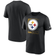 Steelers 2023 Yard lines Crop T-Shirt