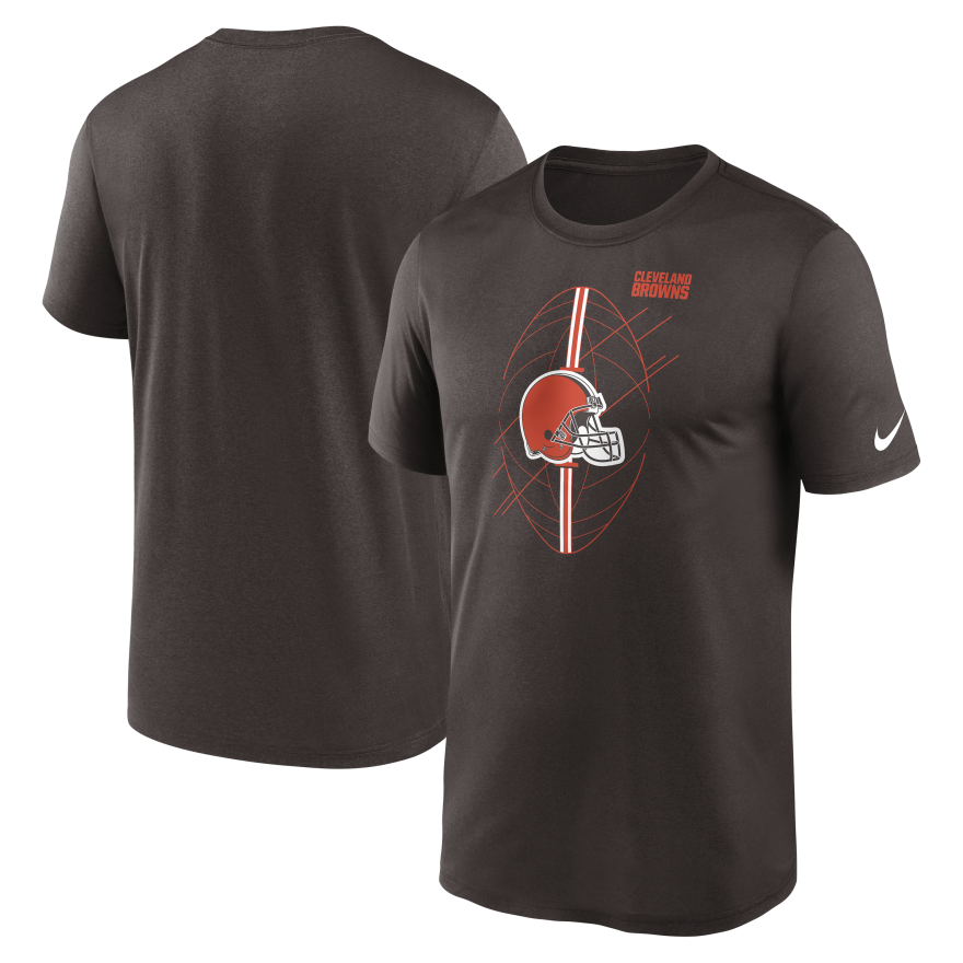 Browns Nike '23 Icon Brown T-Shirt