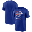 Bills 2023 Yard lines Crop T-Shirt