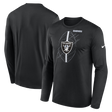 Raiders Long Sleeve Icon Nike T-Shirt