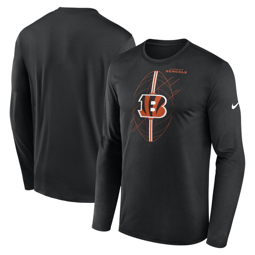 Bengals Long Sleeve Icon Nike T-Shirt